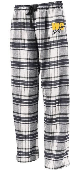 Youth or Adult WC golf Flannel Pants (WCG)
