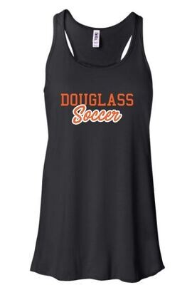 Ladies Douglass Soccer Flowy Racerback Tank (FDGS)