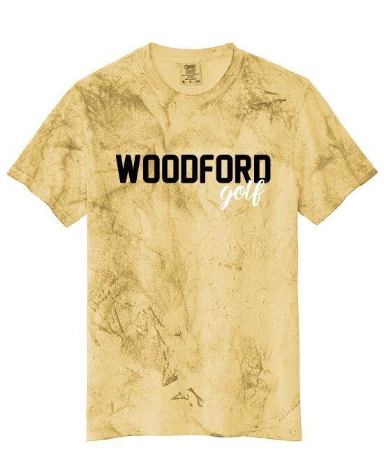 Adult Comfort Colors Color Blast Woodford golf Short Sleeve Tee (WCG)