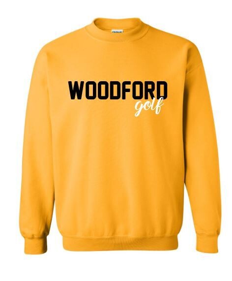 Youth or Adult Woodford golf Crewneck Sweatshirt (WCG)