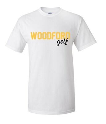 Youth or Adult Woodford golf Tee (WCG)