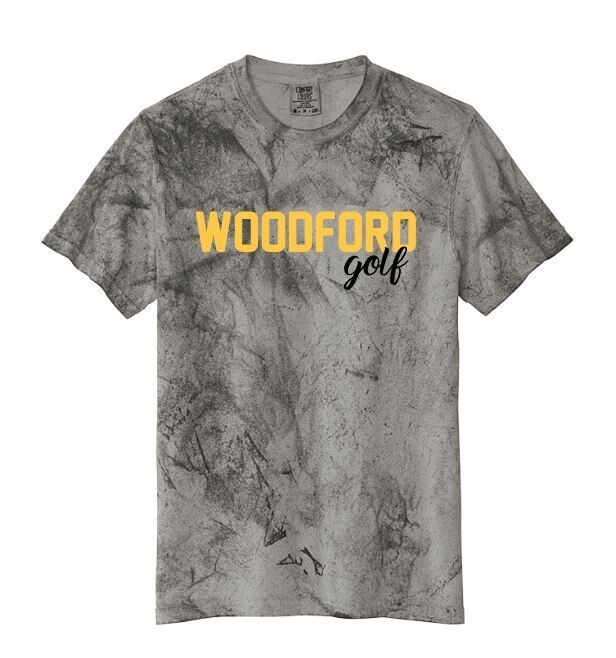 Adult Comfort Colors Color Blast Woodford golf Short Sleeve Tee (WCG)