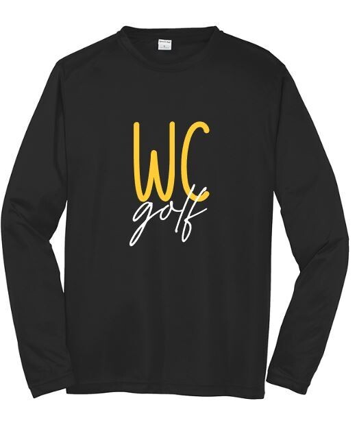 Youth or Adult WC golf Sport-Tek® PosiCharge® Tee (WCG)