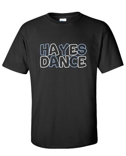 Hayes Dance Short OR Long Sleeve Tee (HDT)
