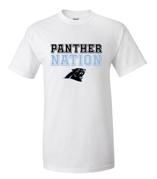 Panther Nation Short OR Long Sleeve Tee 