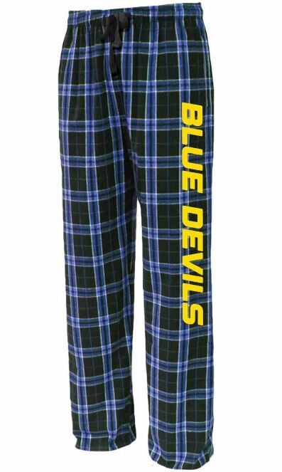 Adult Blue Devils Flannel Pants (HCDT)