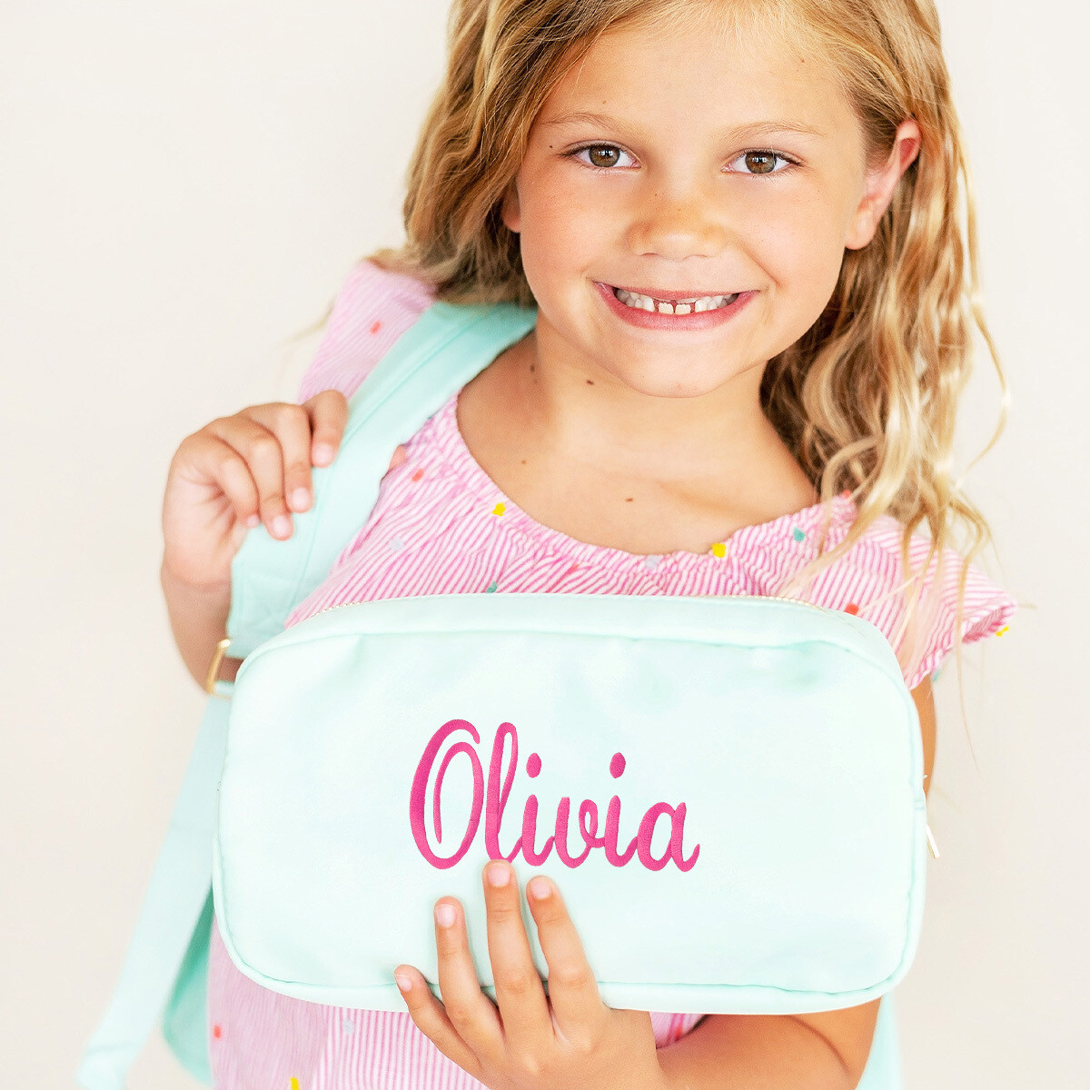 Mint Logan Accessory Bag