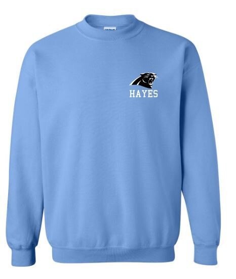 Adult Left Chest Embroidered Sweatshirt