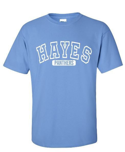 Arced Hayes Panthers Short OR Long Sleeve Tee 