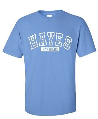 Arced Hayes Panthers Short OR Long Sleeve Tee