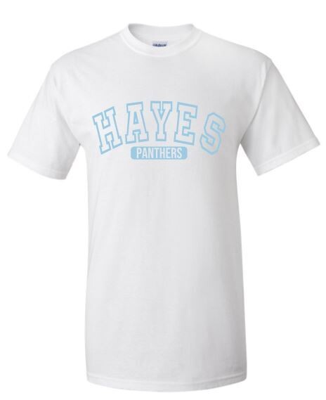 Arced Hayes Panthers Short OR Long Sleeve Tee 