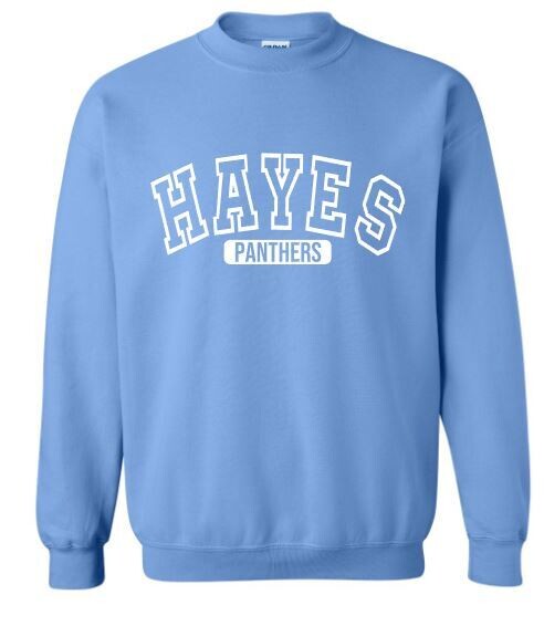 Youth Arced Hayes Panthers Sweatshirt