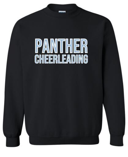 Youth Panther Cheerleading Sweatshirt (HCT)