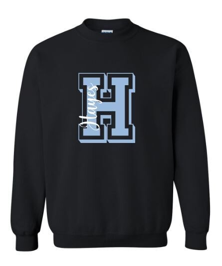 Adult H Hayes Black Sweatshirt (HCT)