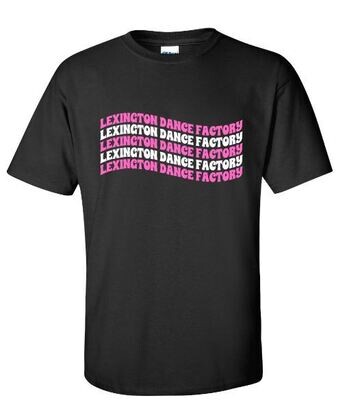 Youth or Adult Lexington Dance Factory Wavy Tee (LDF)
