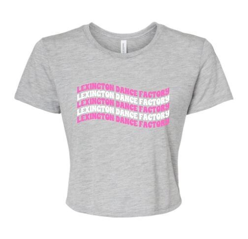 Ladies Lexington Dance Factory Wavy Crop Tee (LDF)