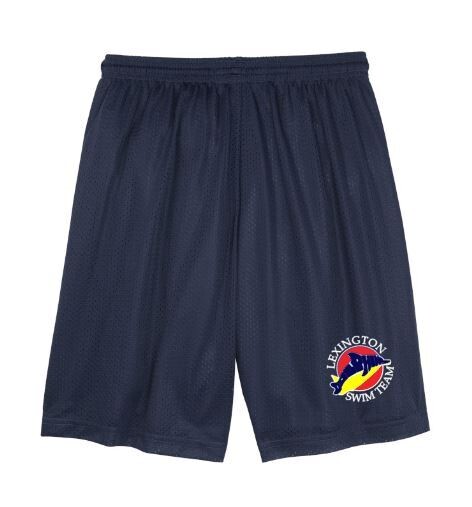 Youth Dolphins Sport-Tek® Youth PosiCharge® Mesh 5” Shorts (LEXD)
