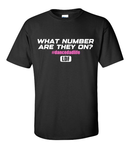 What Number Are They On Black Short Sleeve Tee (LDF)