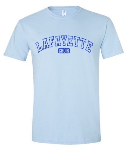Adult Arced Lafayette Choir Softstyle Short Sleeve Tee (LC)