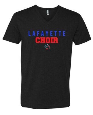 Adult Lafayette Choir V-Neck Short Sleeve Tee (LC)