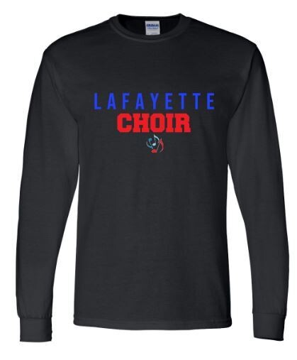 Adult Lafayette Choir DryBlend Long Sleeve Tee (LC)
