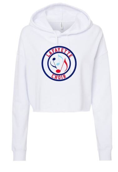 Ladies Classic Logo Cropped Hoodie (LC)