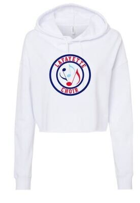 Ladies Classic Logo Cropped Hoodie (LC)