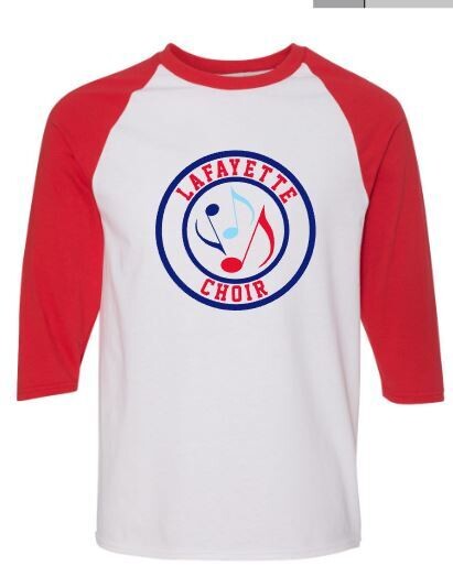 Adult Classic Logo Heavy Cotton Raglan Three-Quarter Sleeve Tee (LC)