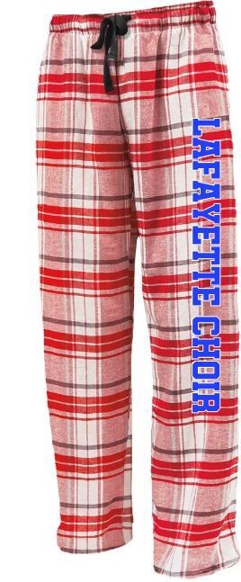 Adult Lafayette Choir Flannel Pants (LC)