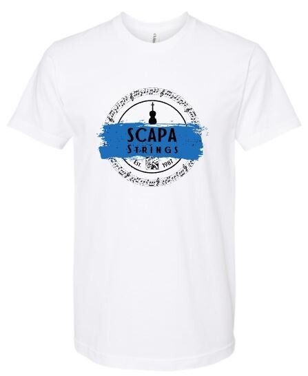 Youth Scapa Strings Round Logo Short Sleeve Tee - Choice of Color(SO)
