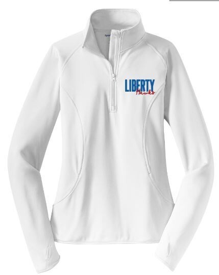 Ladies Sport-Tek® Sport-Wick® Stretch 1/4-Zip Pullover (LES)