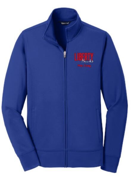 Adult Sport-Tek® Sport-Wick® Fleece Full-Zip Jacket 