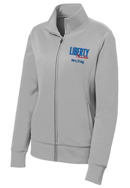 Ladies Sport-Tek® Sport-Wick® Fleece Full-Zip Jacket (LES)