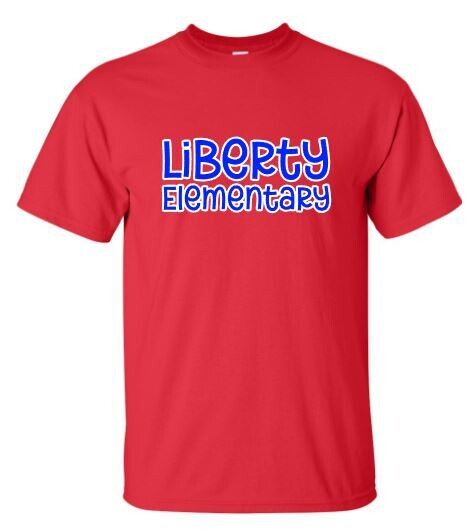 Youth or Adult Liberty Elementary Gildan Short or Long Sleeve Tee (LES)