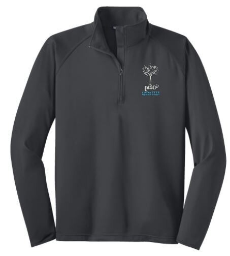 Adult Sport-Tek® Sport-Wick® Stretch 1/4-Zip Pullover with Embroidered Lafayette Orchestra Logo (LO)