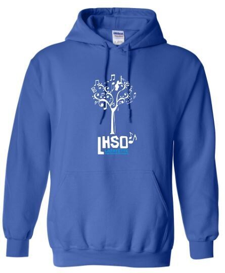 Adult Lafayette Orchestra Logo Heavy Blend Hooded Sweatshirt (LO)