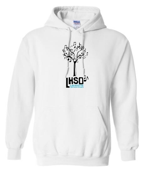 Adult Lafayette Orchestra Logo Heavy Blend Hooded Sweatshirt (LO)