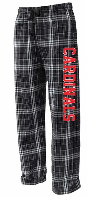 Adult Cardinals Flannel Pants