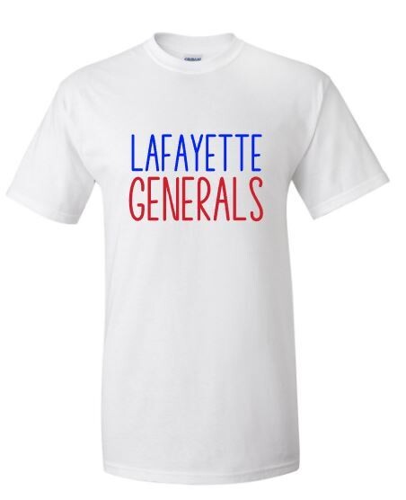 Adult LAFAYETTE GENERALS Gildan Tee