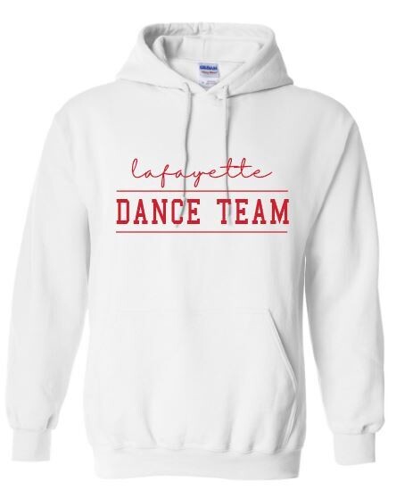 Adult lafayette DANCE TEAM Gildan Sweatshirt (LDT)