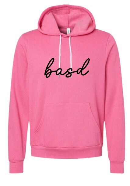 Adult basd Bella + Canvas Sponge Fleece Hoodie (BASD)