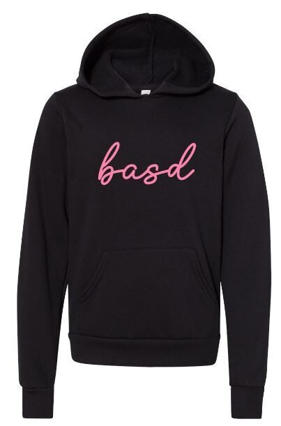 Youth basd Bella + Canvas Sponge Fleece Hoodie (BASD)