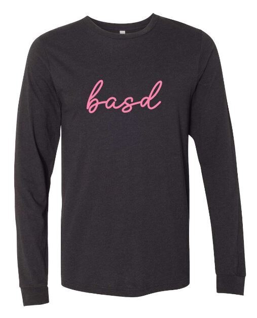 Youth or Adult basd Bella + Canvas Jersey Long Sleeve Tee (BASD)