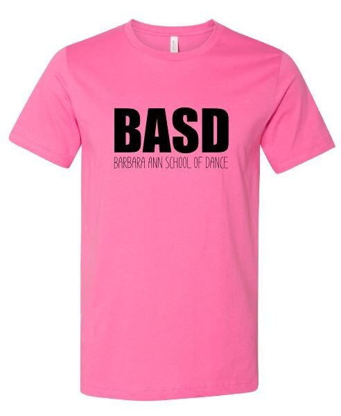 Youth or Adult BASD Bella + Canvas Triblend Short Sleeve Tee (BASD)