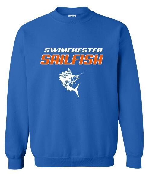 Youth Swimchester Sailfish Gildan Heavy Blend™ Crewneck Sweatshirt (SS)