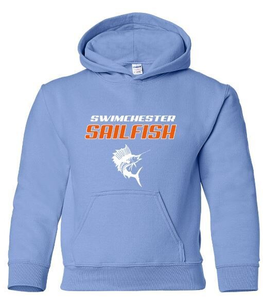 Youth Swimchester Sailfish Gildan Heavy Blend™ Hooded Sweatshirt (SS)