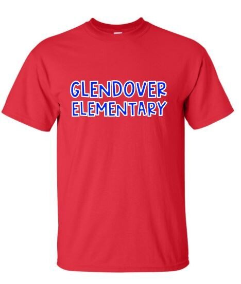 Youth or Adult Glendover Elementary Gildan Short or Long Sleeve Tee (GES)