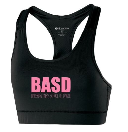 Ladies BASD Black Vent Bra (BASD)