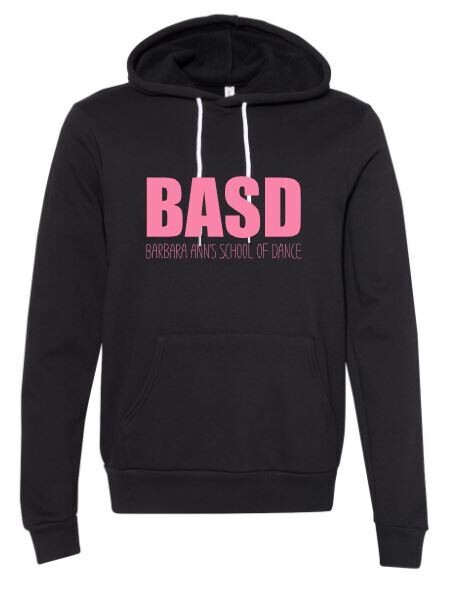 Adult BASD Bella + Canvas Sponge Fleece Hoodie (BASD)