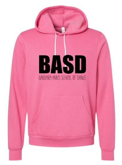 Adult BASD Bella + Canvas Sponge Fleece Hoodie (BASD)